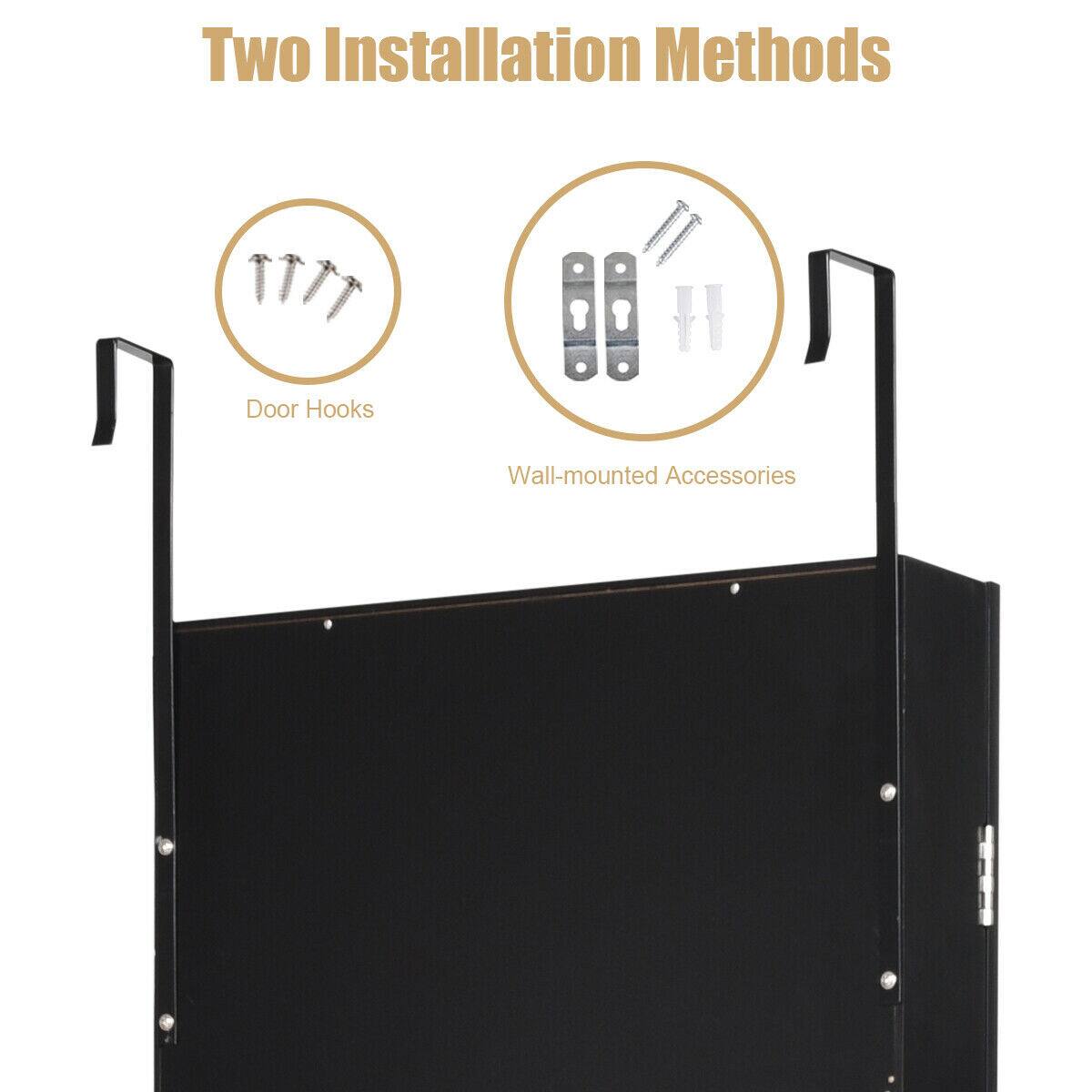 Two Installation Methods

Door Hooks

Wall-mounted Accessories