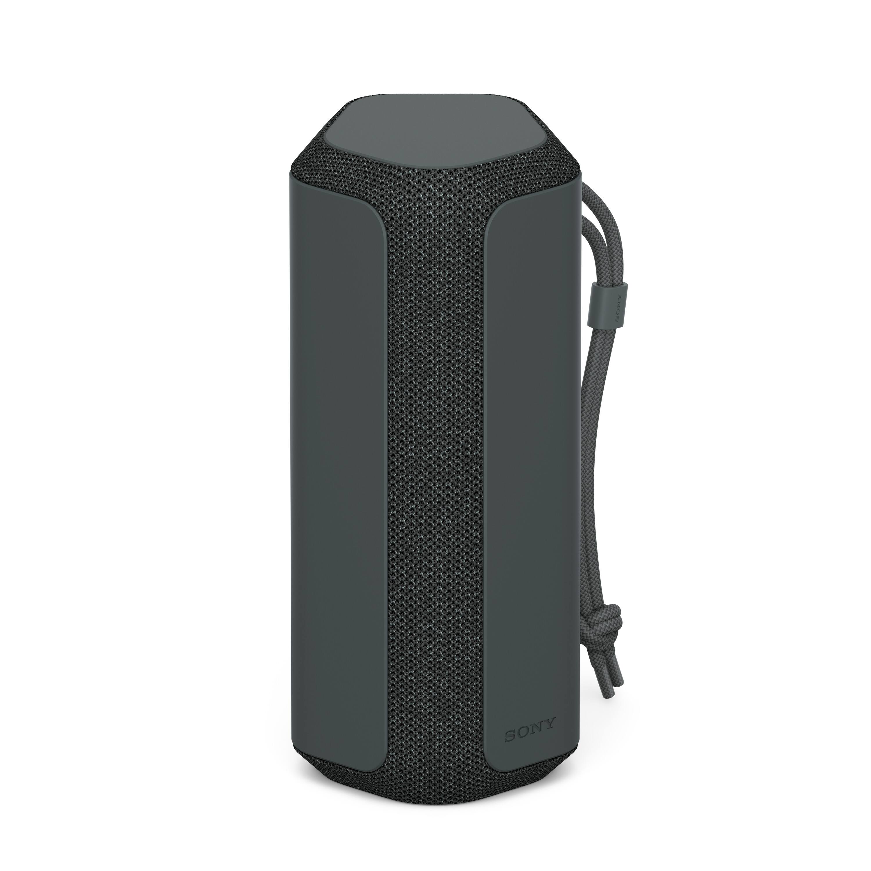 Angle. Sony - XE200 Portable Waterproof and Dustproof Bluetooth Speaker - Black.