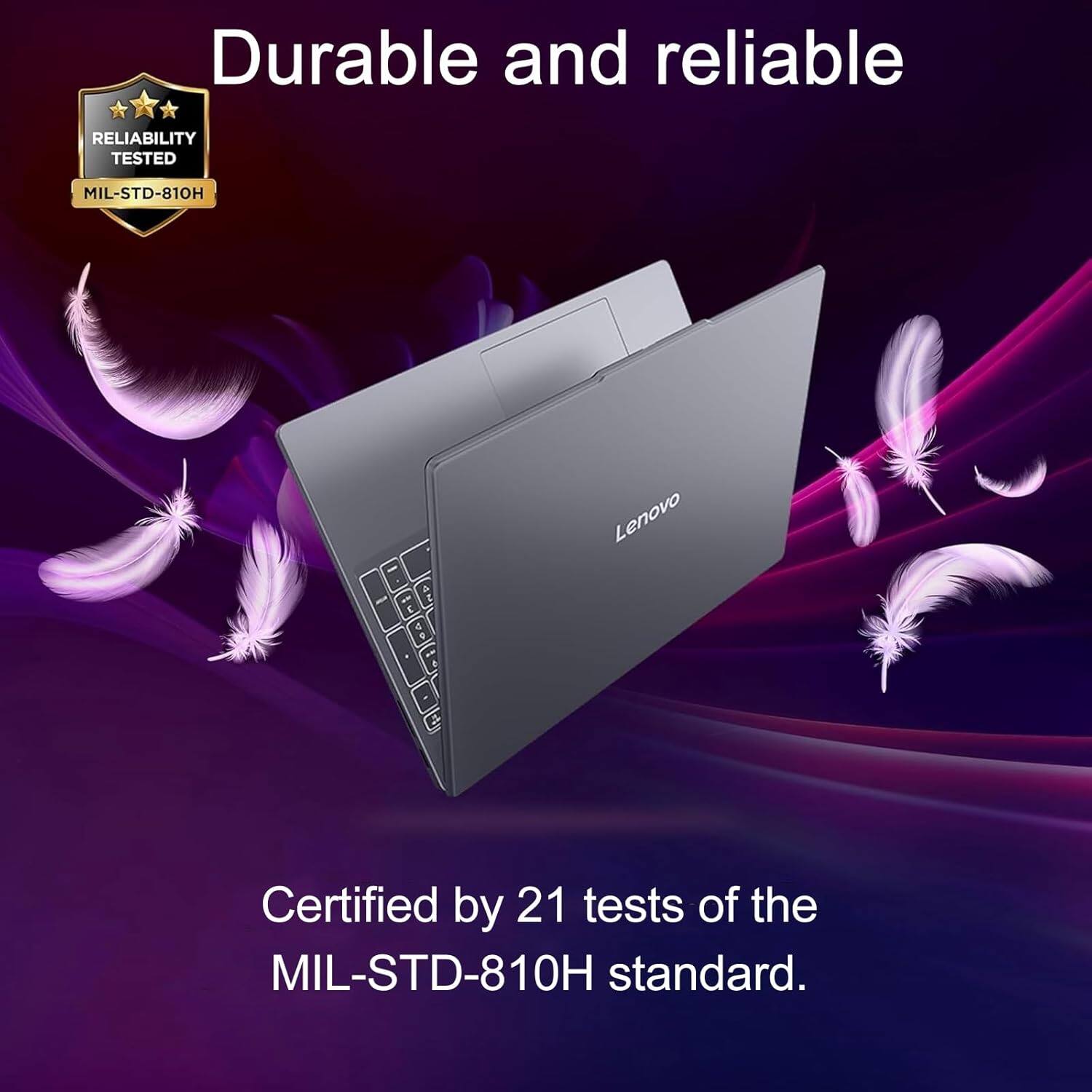 Durable and reliable

Certified by 21 tests of the MIL-STD-810H standard.