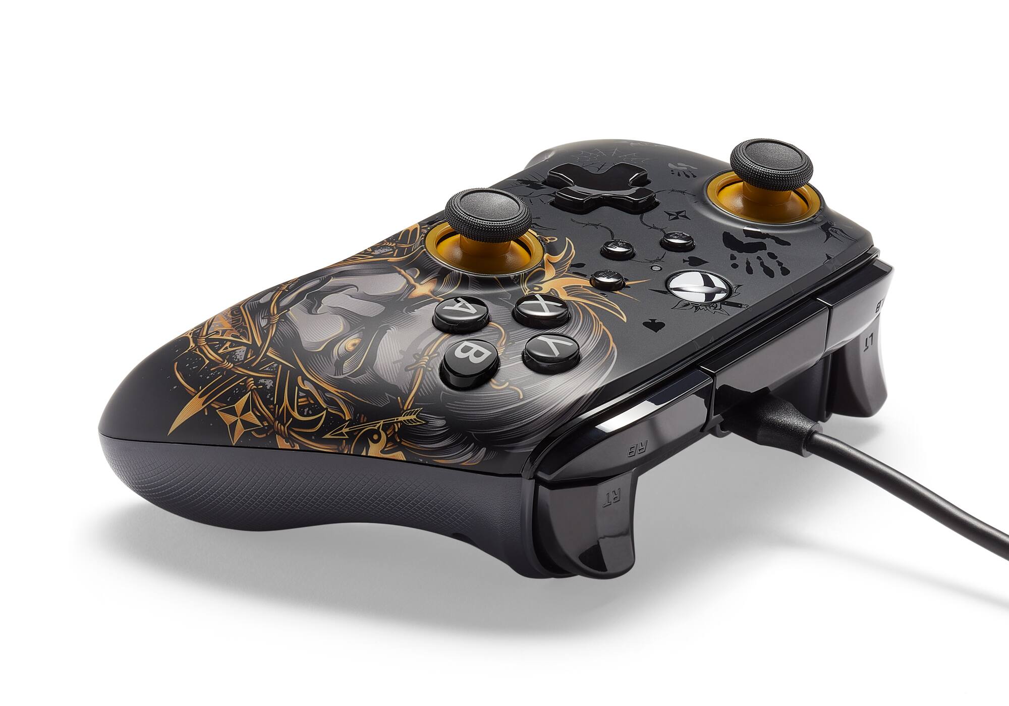 Alt View 13. PowerA - PowerA Advantage Wired Controller for Xbox Series X|S - Midas - Midas.