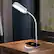 Alt View 15. OttLite - Inspire LED Desk Lamp with Wireless Charging - White.
