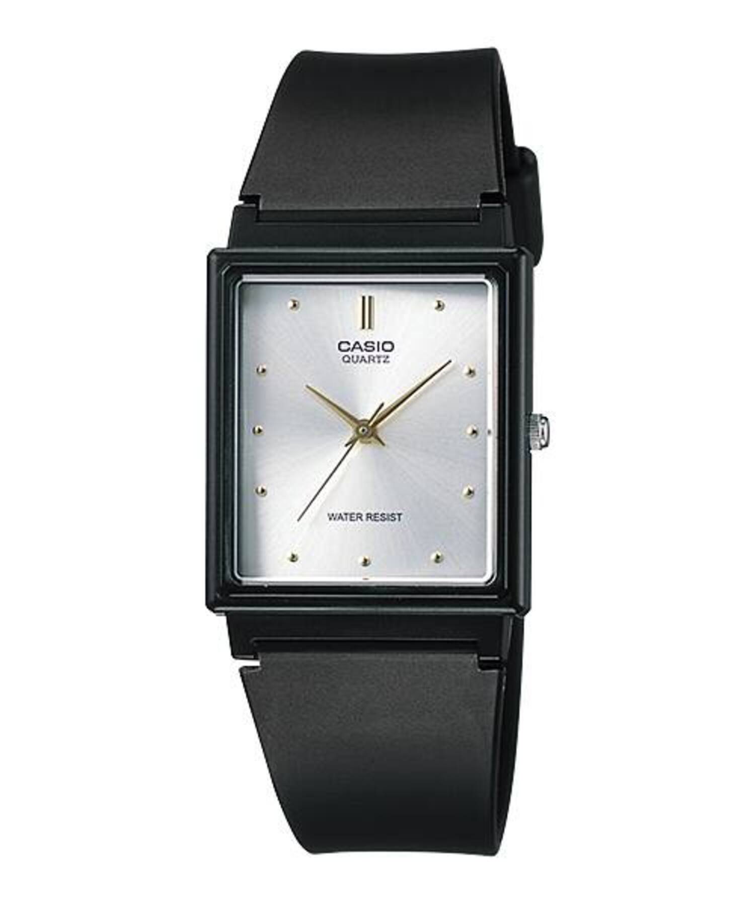 Casio - Women’s Strap Watch with Silver Dial - MQ-38-7A - Black