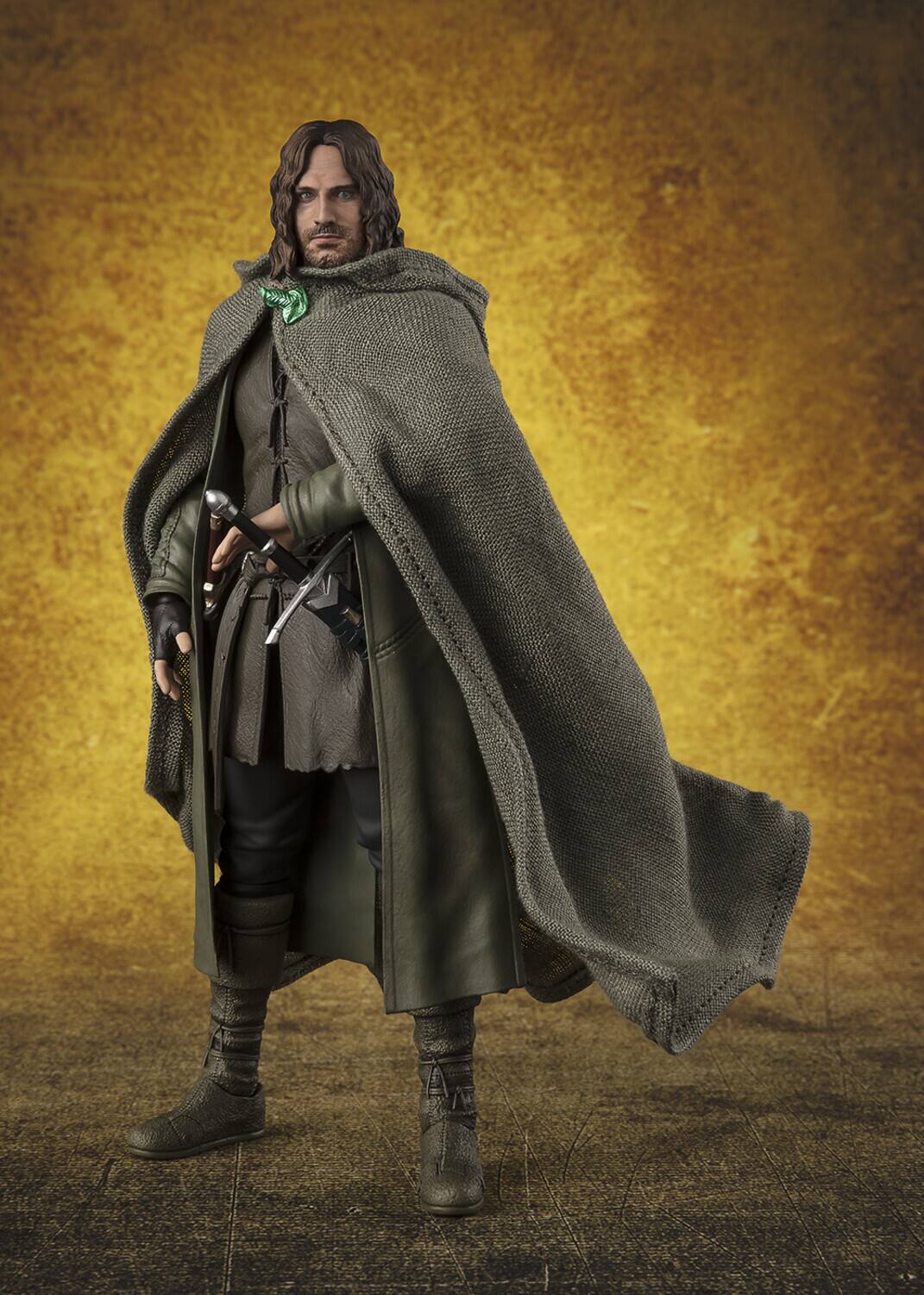 Alt View 1. Bandai - Tamashii Nations - The Lord of the Rings - S.H.Figuarts - Aragorn (The Fellowship of the Ring) - Collectibles - Multicolor.