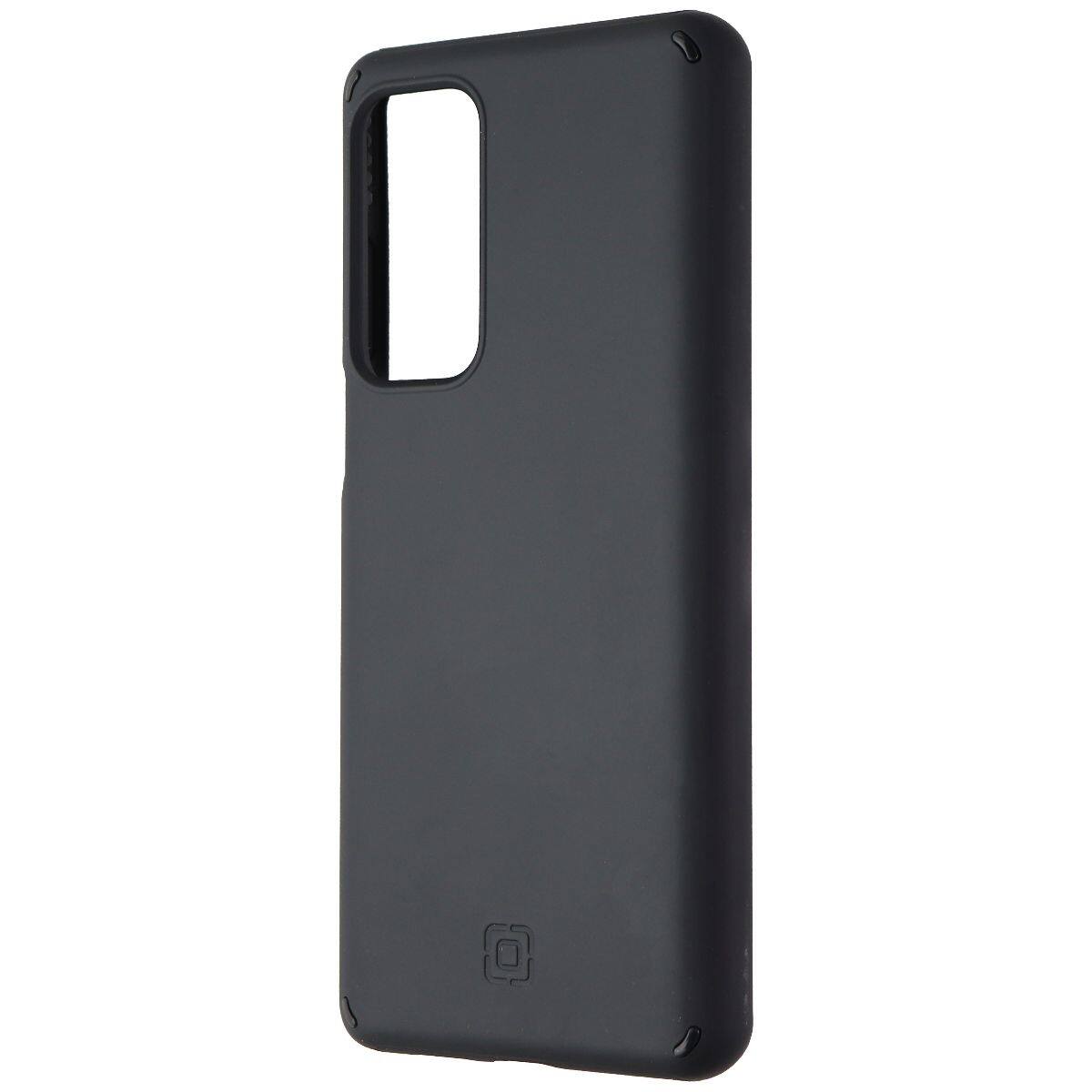 Front. Incipio - Incipio Duo Series Dual Layer Case for Motorola Edge Smartphone - Matte Black - Black.