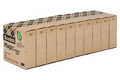 Scotch Magic Greener Tape  
Plant-Based  
1 Roll  
3M