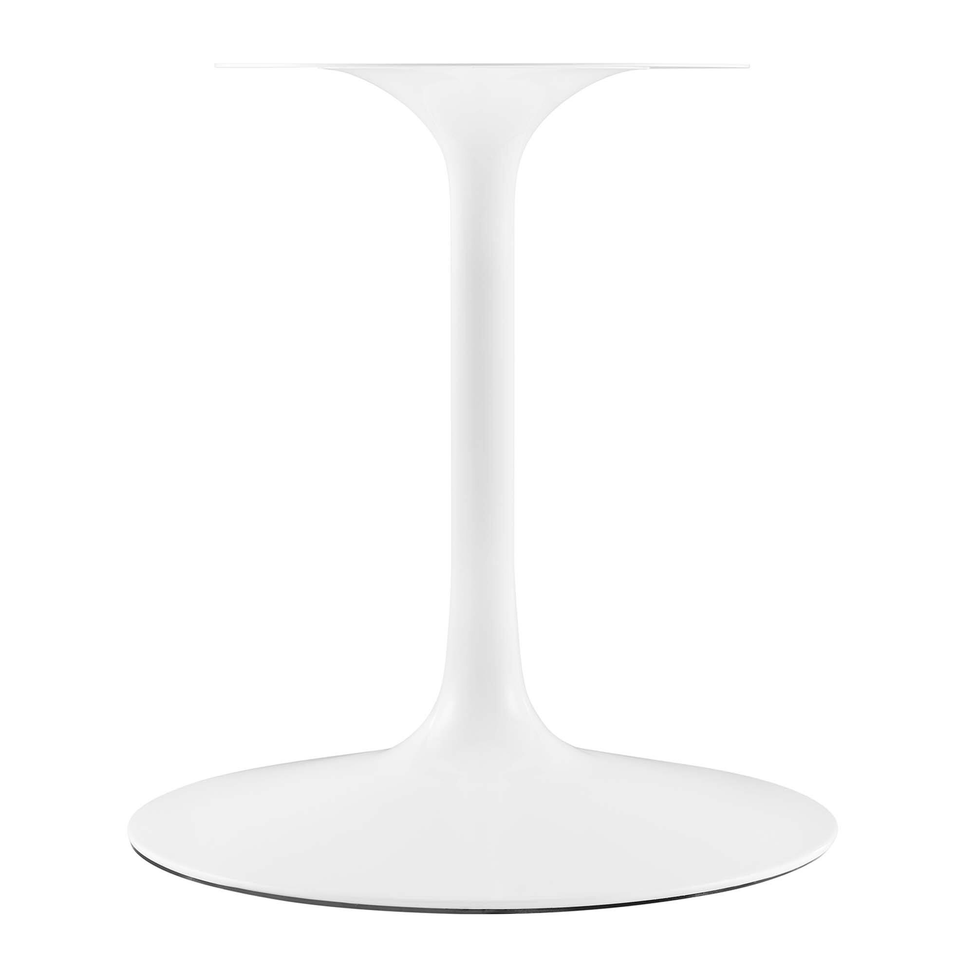 Alt View 4. Modway - Lippa 60" Oval Wood Dining Table by Modway - Walnut.