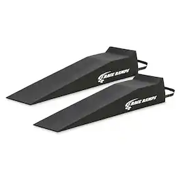 Race Ramps - Lightweight Car Service Ramps for 10" Lift, Anti-Slip, RR-56, Black