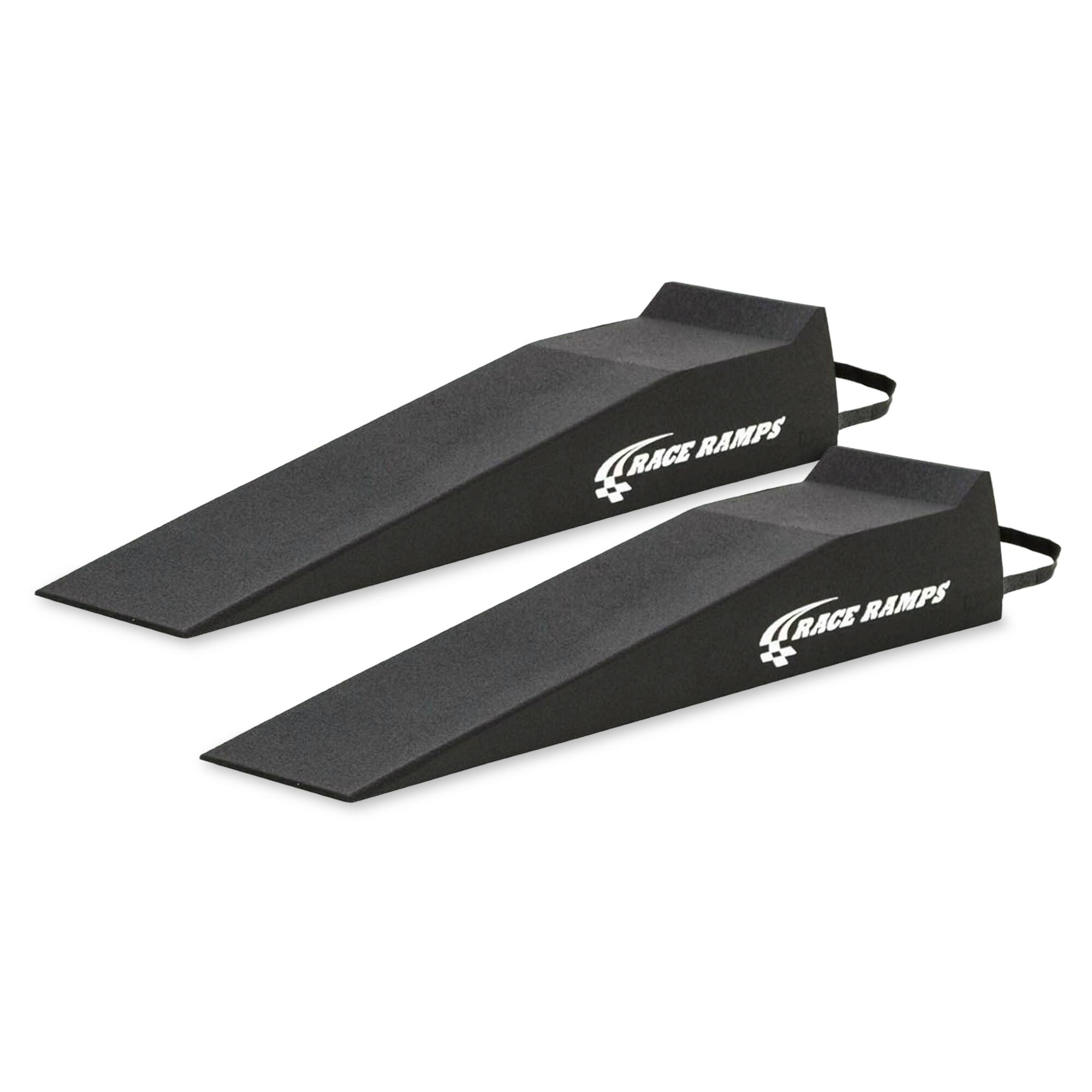 Race Ramps - Lightweight Car Service Ramps for 10" Lift, Anti-Slip, RR-56, Black
