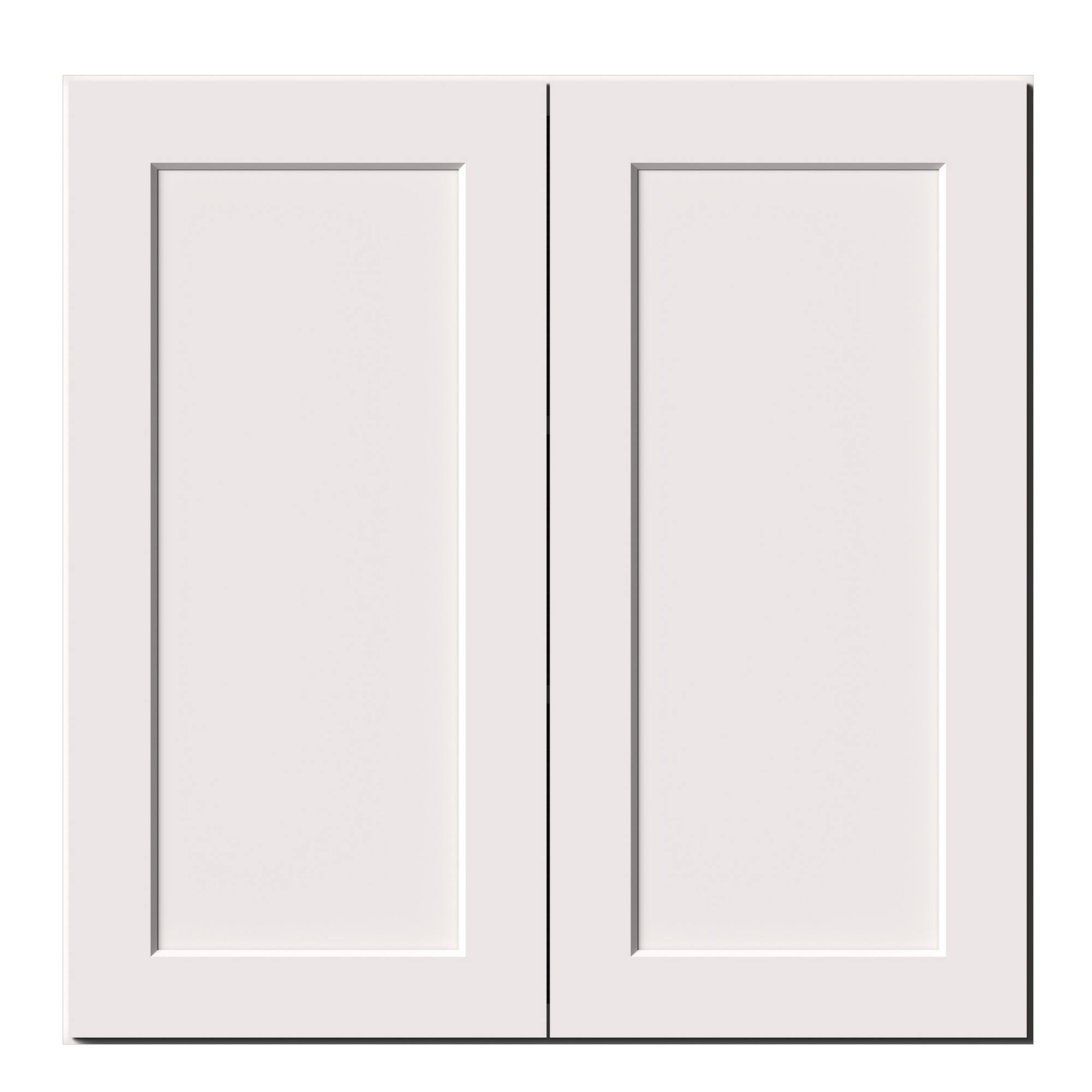 Alt View 1. Boyel Living - 36-in W x 36-in H x 12-in D Shaker RTA Kitchen Wall Cabinet with Soft-Close - White Shaker.