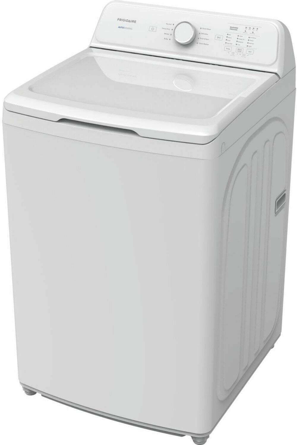 Back. Frigidaire - 4.1 Cu. Ft. Top Load Washer with 8 Wash Cycles - White.