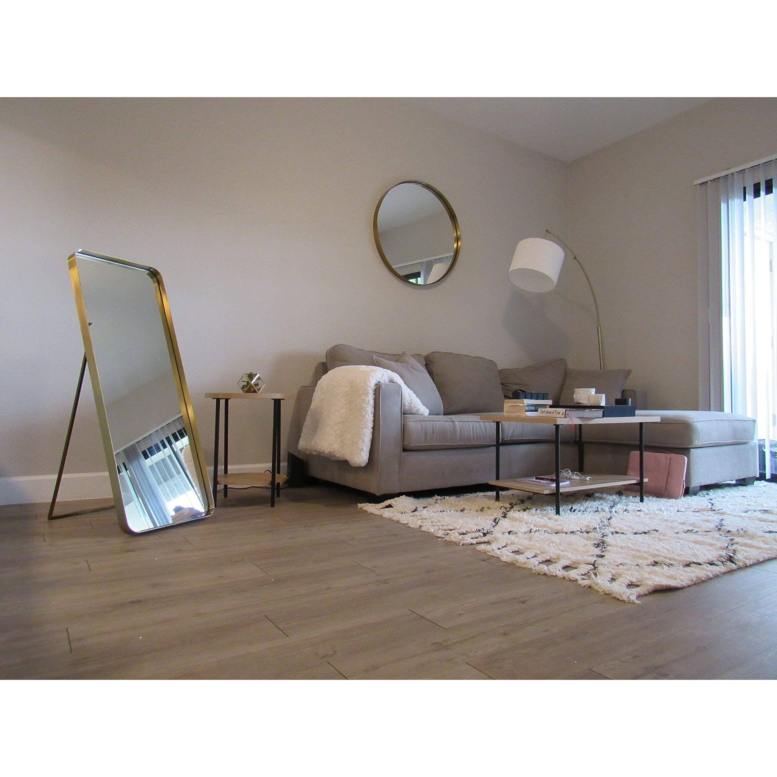 Comfort Essence Rectangular Mirror Tall Wall Mounted Or Free Standing ...