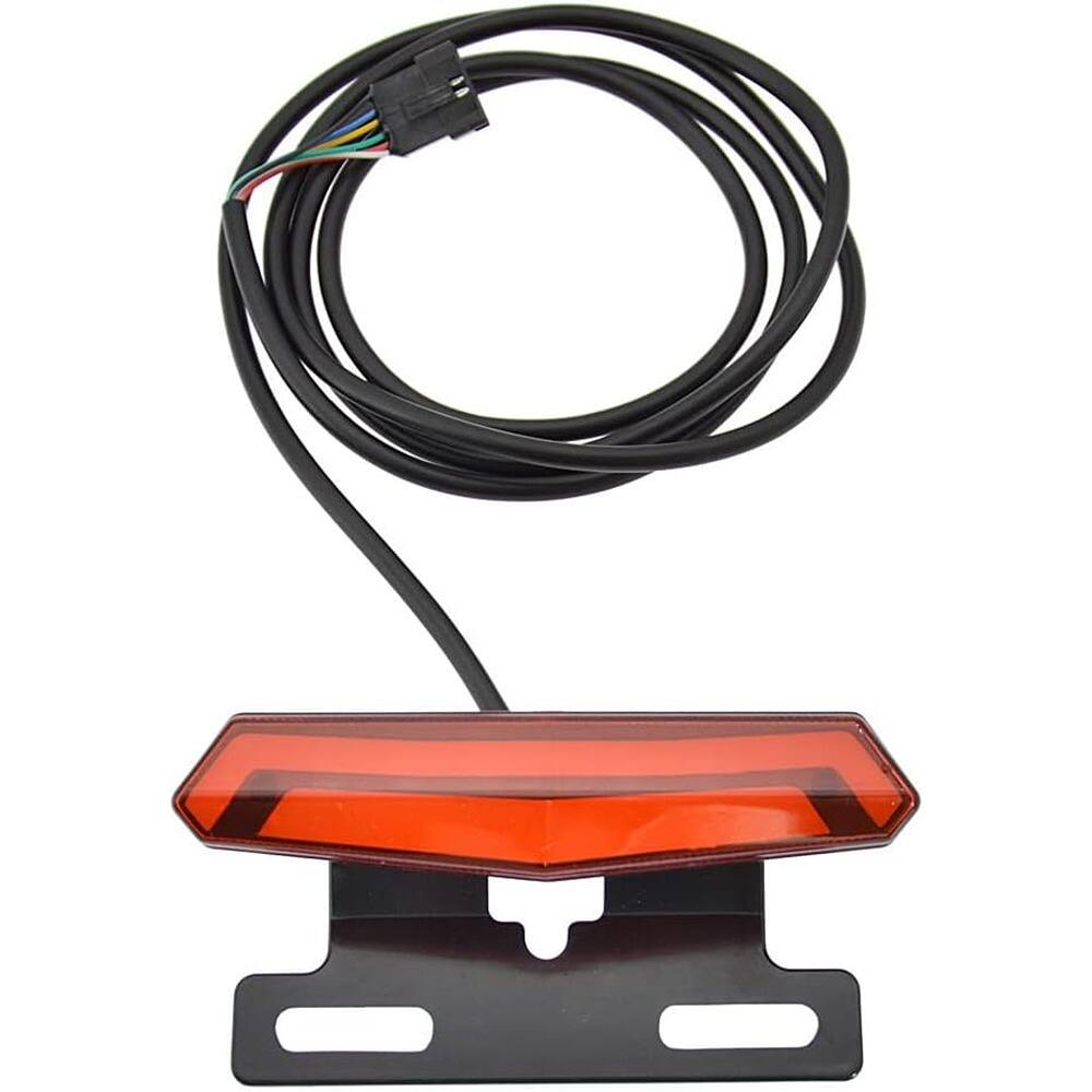 Front. RTMB - “Bicycle Headlight & Tail Light Set with Turn Signals – 24–48V eBike Front & Rear Lights, Switch-Controlled, with Horn f.