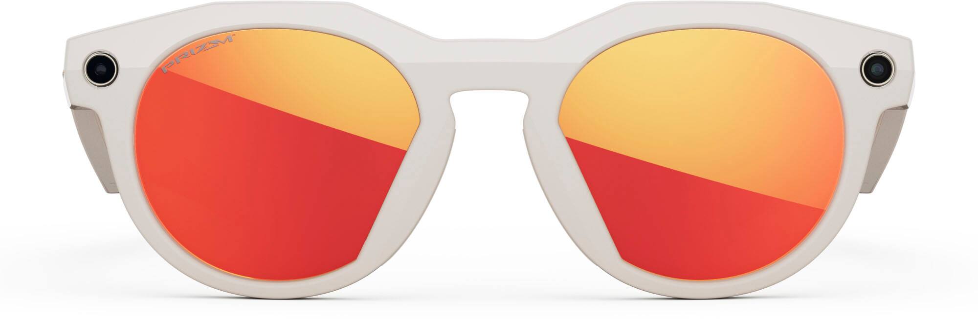 Alt View 18. Oakley Meta - HSTN glasses - Prizm Ruby Lenses - Warm Grey.