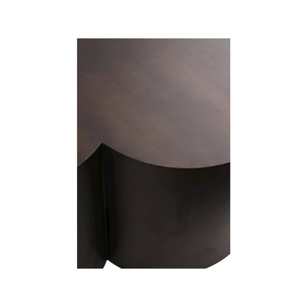 Alt View 4. Meridian Furniture - Lucky Brown Iron Coffee Table - Brown.