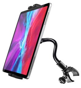 Empire DigiLabs - Gooseneck Spin Bike Tablet Mount Elliptical Treadmill Holder Indoor Peloton Stationary Exercise Bicycle Han - Default