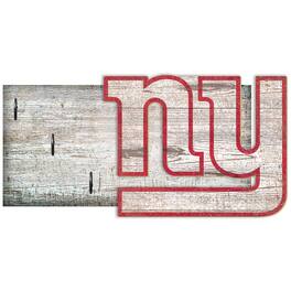 Fan Creations - New York Giants 6" x 12" Mounted Key Holder - Multicolor
