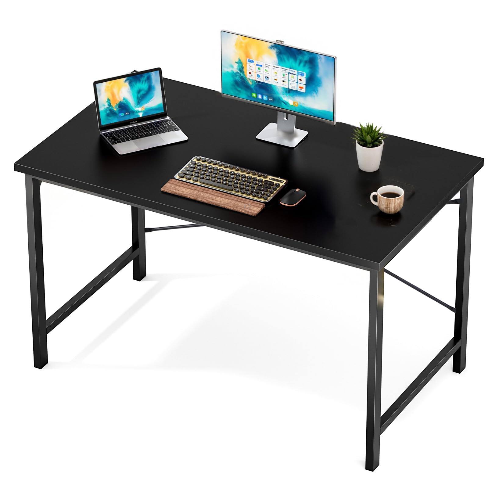 Fabibe Computer Office Desk 44 Inch Small Student Study Gaming Writing ...