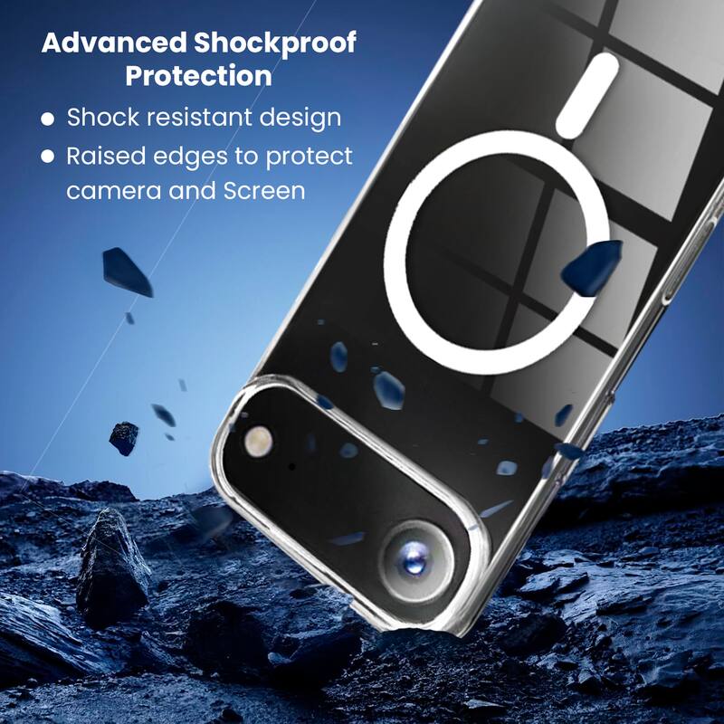 Advanced Shockproof Protection

- Shock resistant design
- Raised edges to protect camera and screen