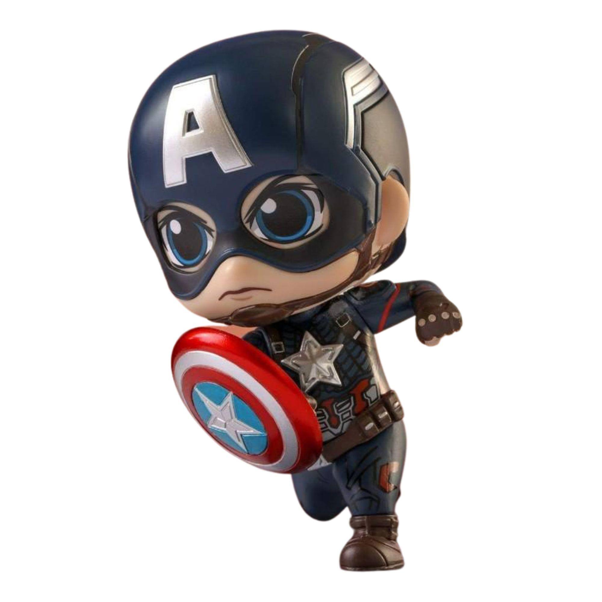 Alt View 10. Marvel - Marvel Avengers: Endgame Cosbaby (S) 3-Pack | Team Suit Iron Man | Captain America | War Machine - Multi-Color.