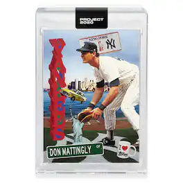 Topps - PROJECT 2020 Card 278 - 1984 Don Mattingly by Don C - Red