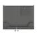 Alt View 1. Forno Appliances - 40 in. Wide Salerno 20 Cu. Ft. Side-by-Side Built-In Refrigerator with Water and Ice Dispenser - Stainless Steel.