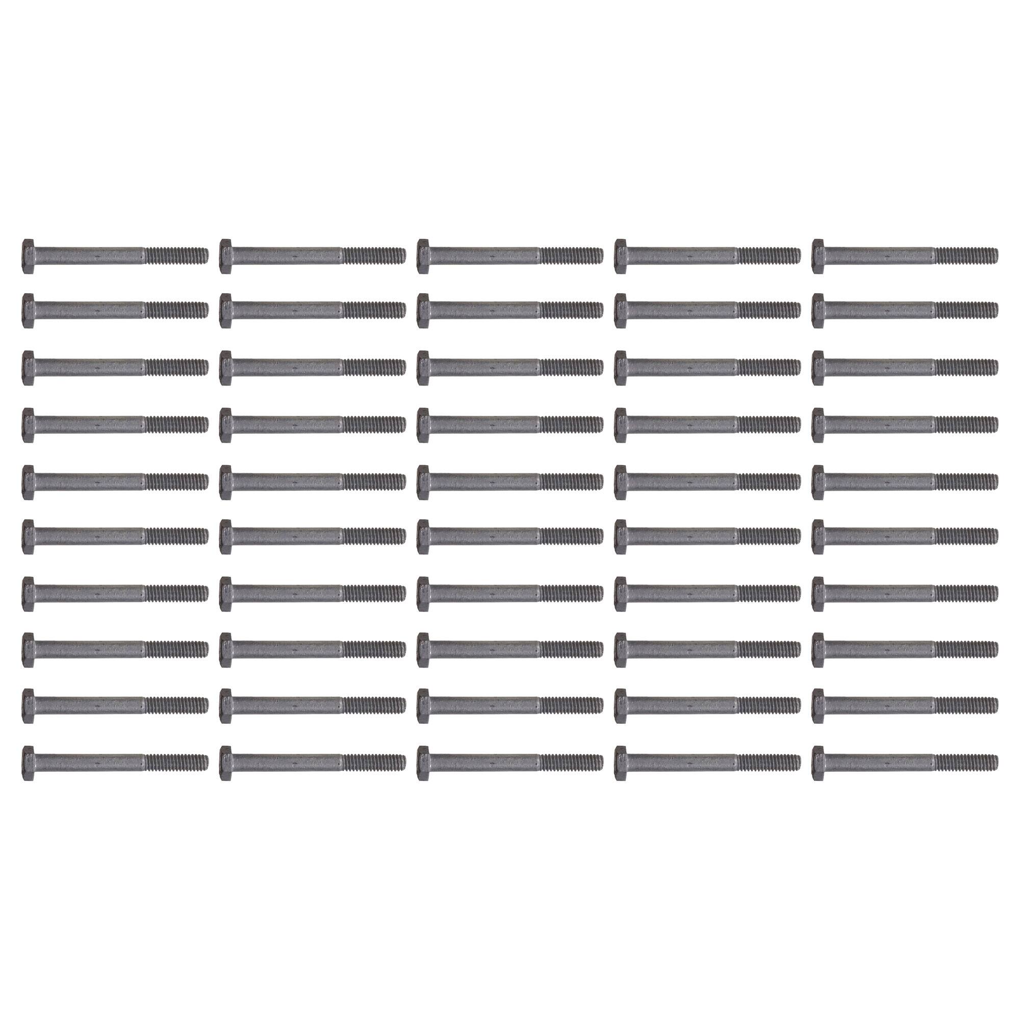 Alt View 3. Hillman - Hillman Galvanized 3/8 x 5 Inch Hex Bolts, Wood to Wood/Metal to Metal (50 Pack).