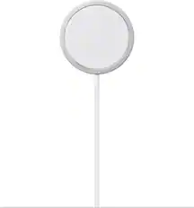 Front. Apple - MagSafe Charger (1 m) - White.