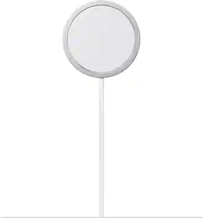 Front. Apple - MagSafe Charger (1 m) - White.