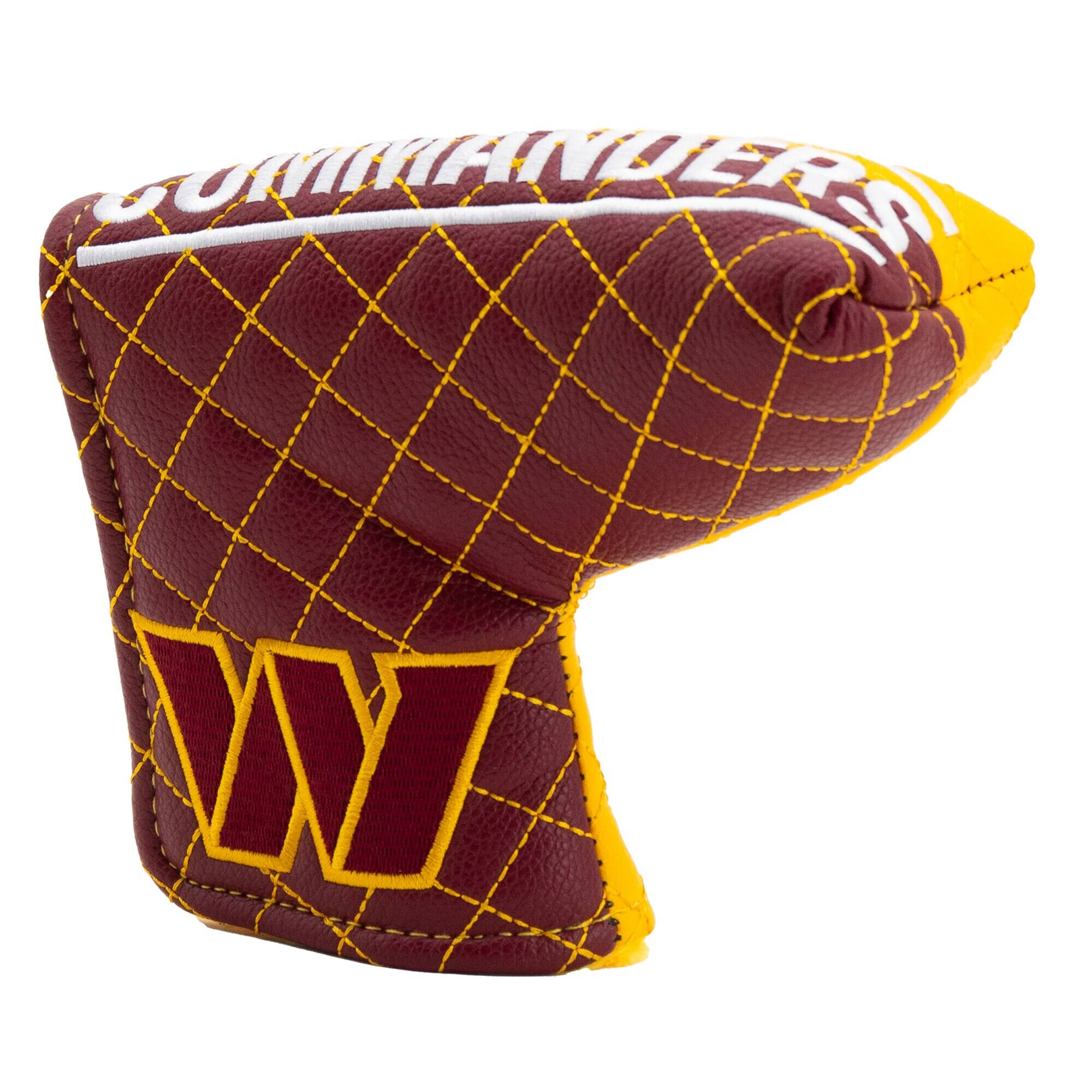 Alt View 2. Team Golf - Washington Commanders Quilted Blade Putter Cover - Multicolor.