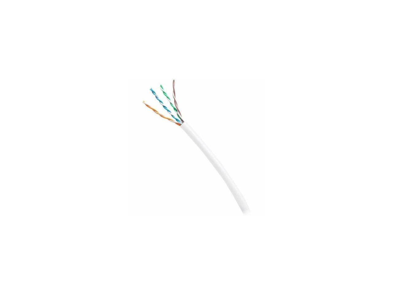 Alt View 2. Cables to Go - C2G 1000ft TAA Compliant Cat6 Bulk Unshielded Ethernet Network Cable - White  C2G56034.