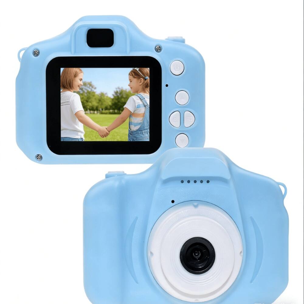 Left. Loheer - Loheer Kids Digital Camera 1080P HD Video Toddler Camera Shockproof Rechargeable 20MP with 32GB Card.