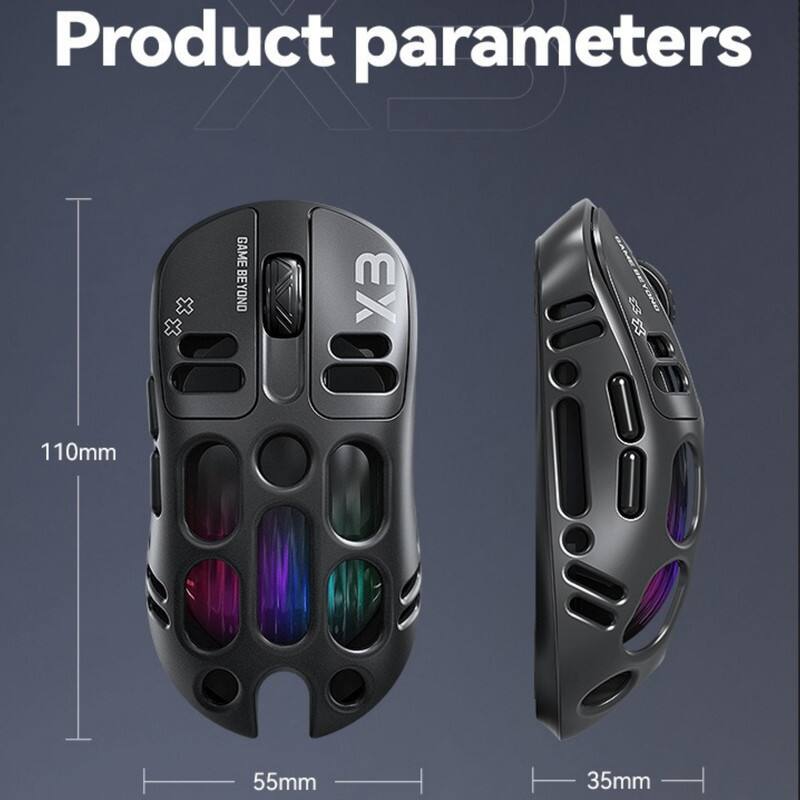 Product parameters  
GAME BEYOND X  
110mm  
55mm  
35mm