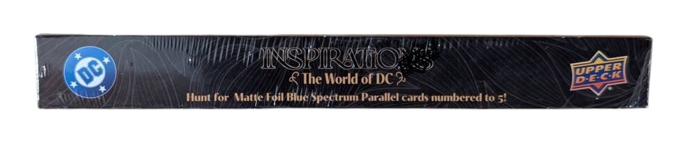 DC INSPIRATION & The World of DC  
Hunt for Matte Foil Blue Spectrum Parallel cards numbered to 5!  
UPPER D-E-C-K