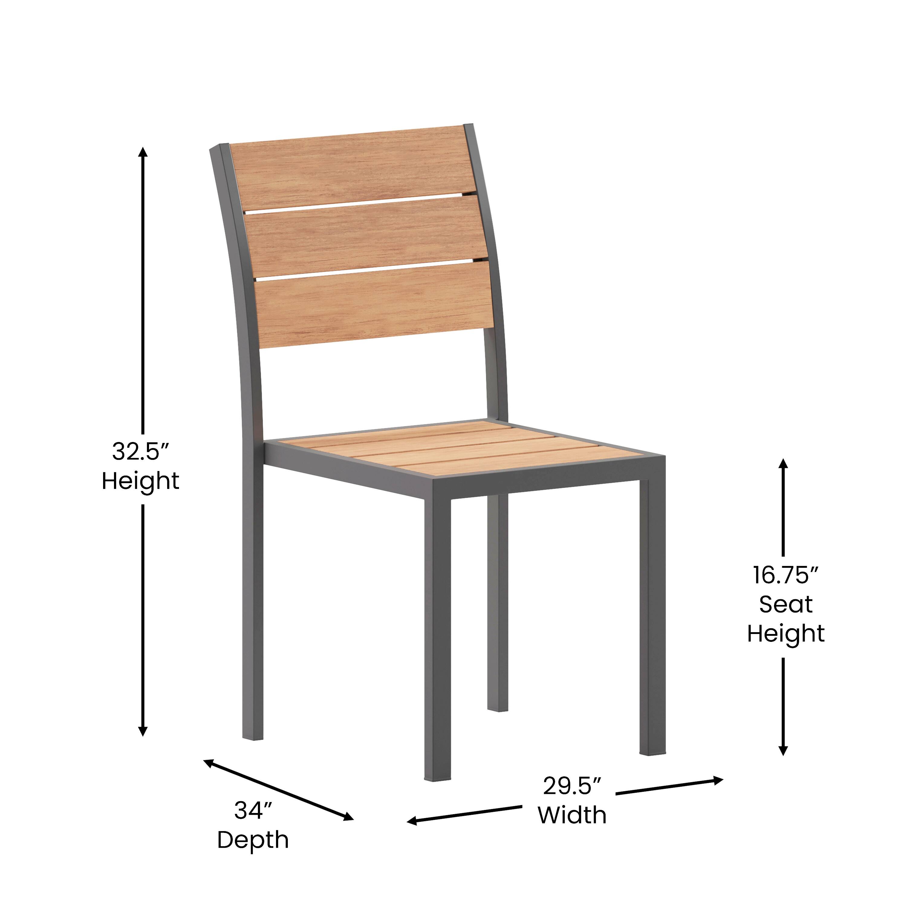 32.5" Height  
16.75" Seat Height  
34" Depth  
29.5" Width