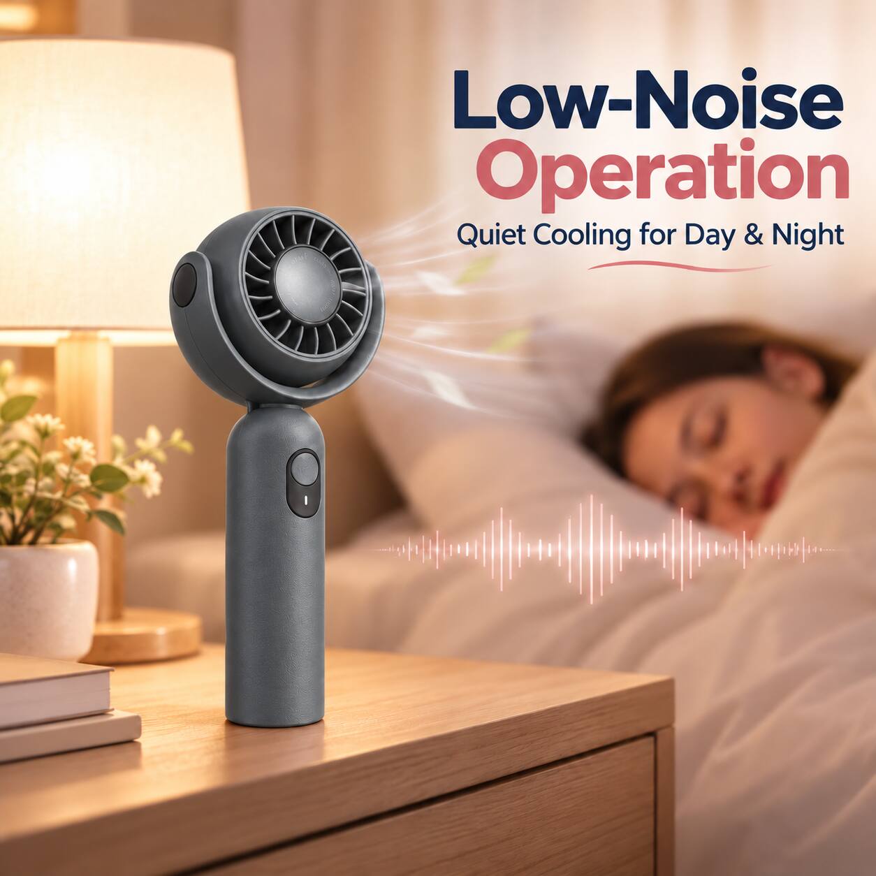 Low-Noise Operation  
Quiet Cooling for Day & Night