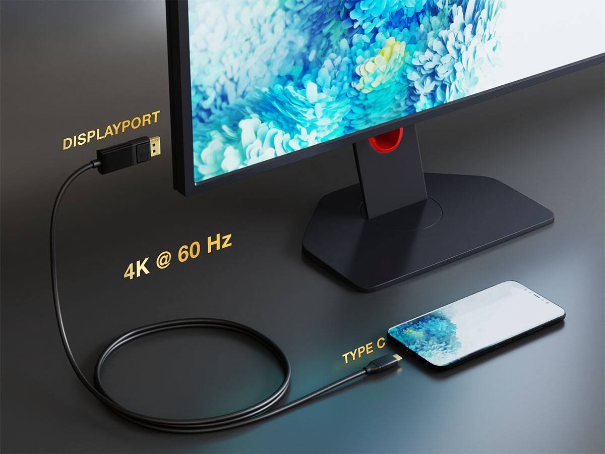 DISPLAYPORT  
4K @ 60 Hz  
TYPE C