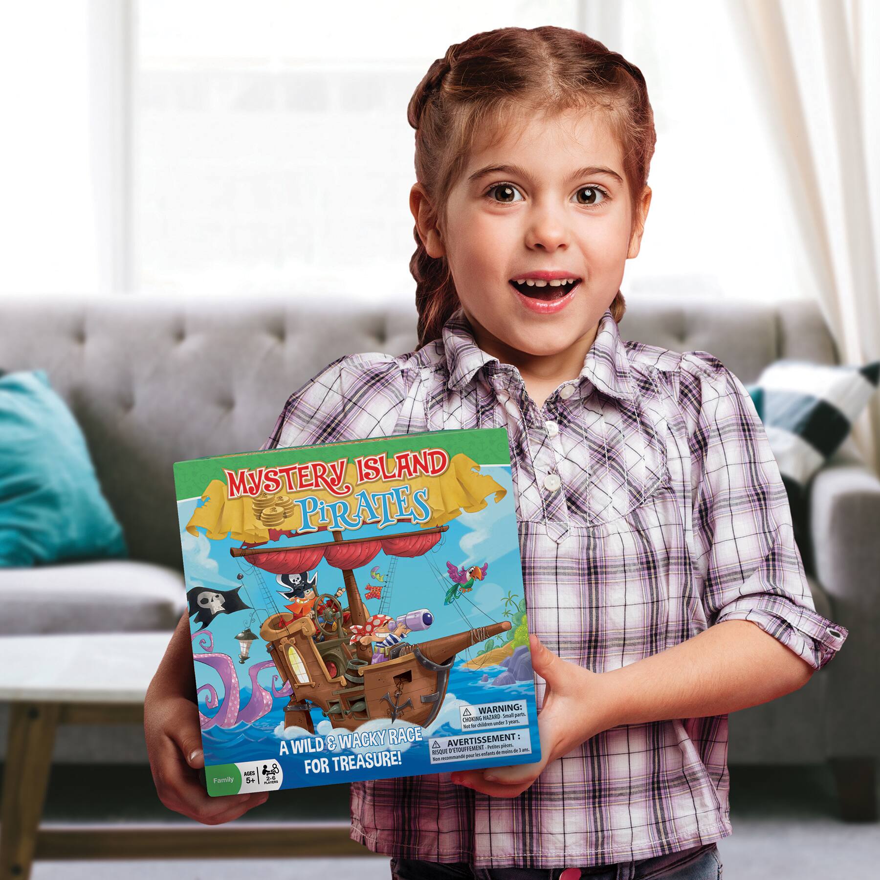 MYSTERY ISLAND PIRATES: A WILD TREASURE HUNT FOR 5+