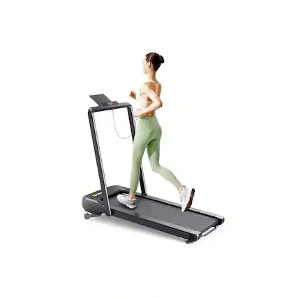 Front. Urevo - Urevo Strol 2S Pro Treadmill - Black.