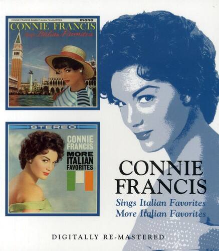 Connie Francis - Sings Italian Favorites/More Italian Favorites   - COMPACT DISCS [CD]