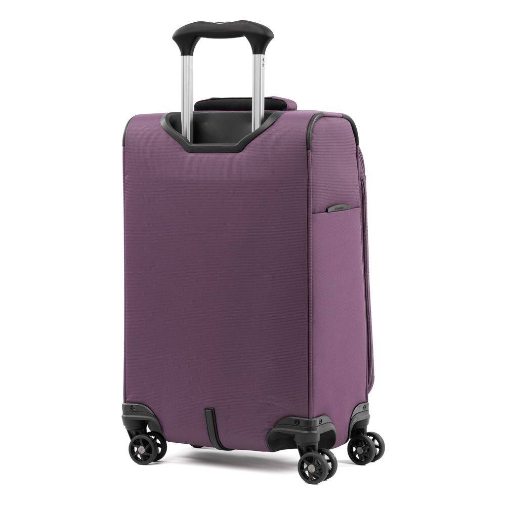Alt View 3. Travelpro - Travelpro Tourlite Softside Expandable Luggage 21" Carry On Spinner - Deep Purple.