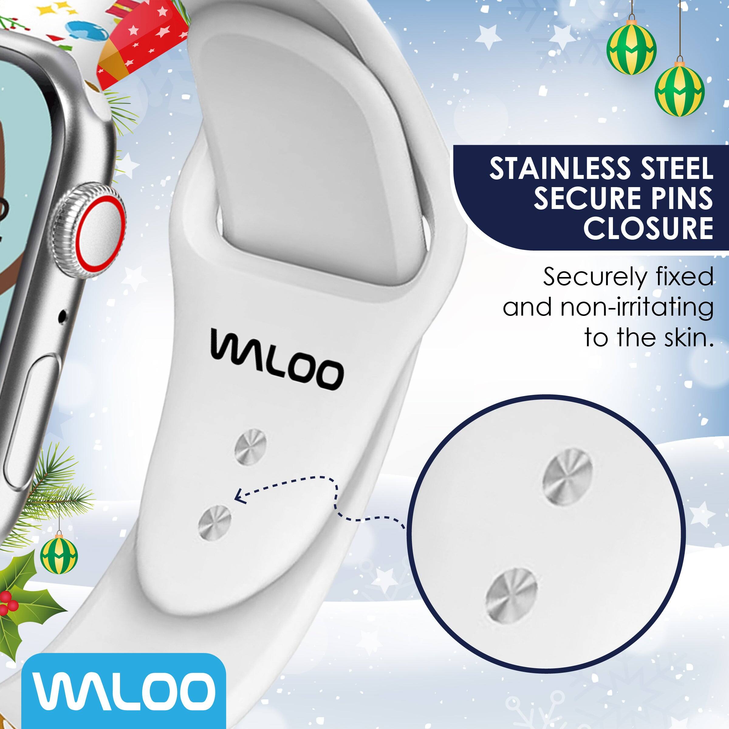 STAINLESS STEEL SECURE PINS CLOSURE

WILOO

Securely fixed and non-irritating to the skin.