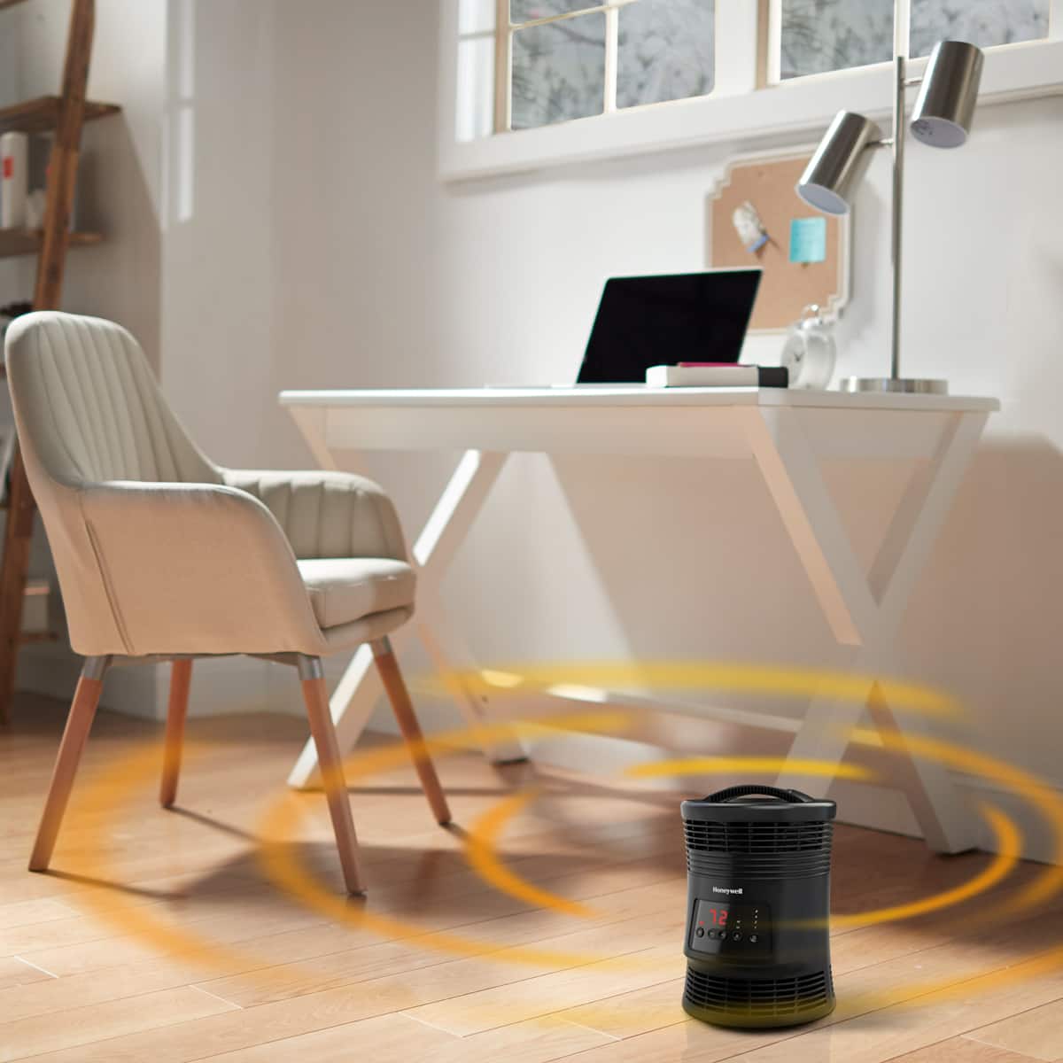 Alt View 13. Honeywell - 360 Surround Digital Fan-Forced Heater - Black - Black.