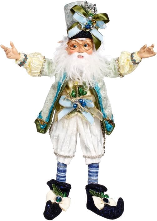 Mark Roberts - North Pole Christmas Carol Elf, Medium - 18.5" - Blue