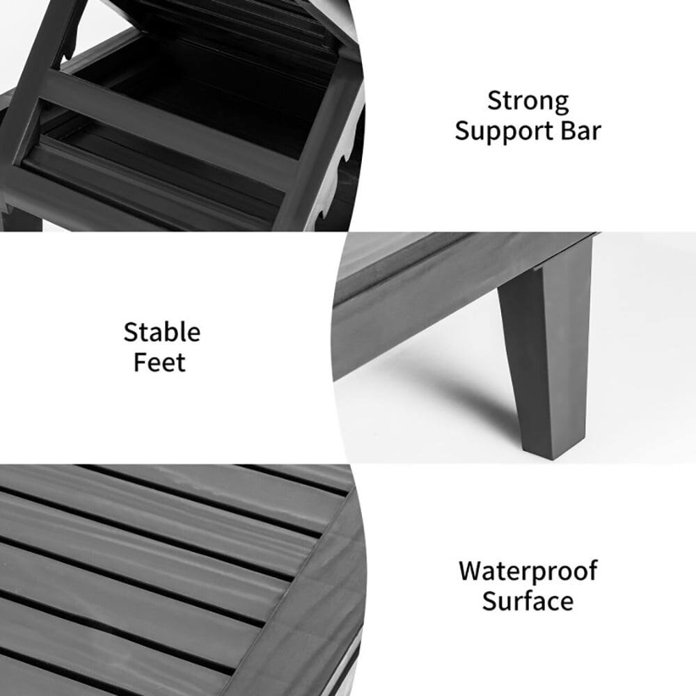 - Strong Support Bar
- Stable Feet
- Waterproof Surface