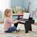 Alt View 1. Costway - Costway 25 Keys Digital Piano with Music Stand,Teaching Mode,Lighted Keys, Adjustable Speed - Black.