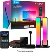 Govee - Dreamview TV Backlights and Light Bar with Camera for 55"-65" TVs - Multi - Front_Zoom