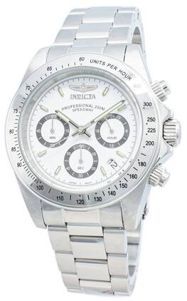 INVICTA - Speedway 200M Chronograph Dial 9211 Men's Watch - White