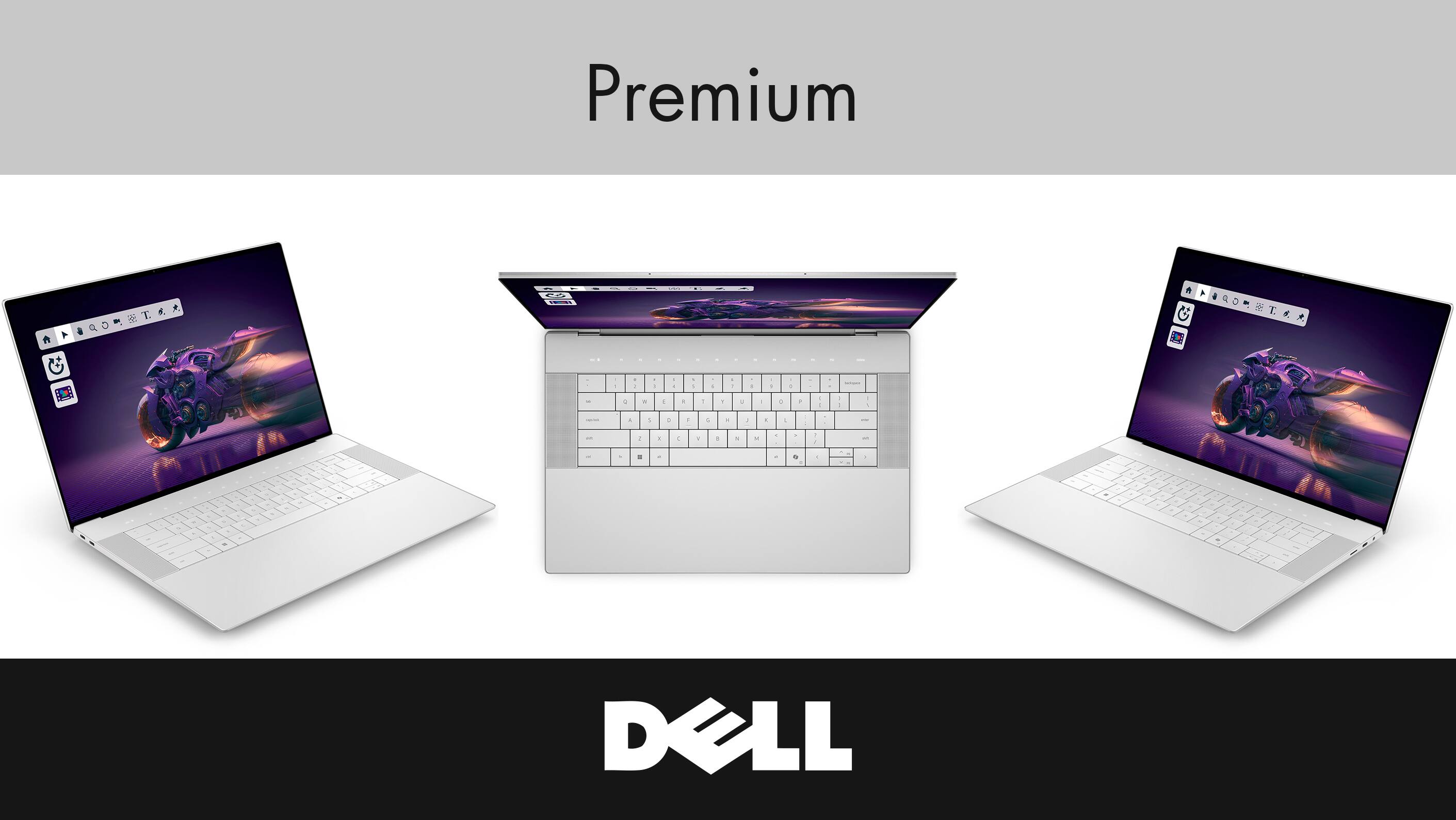 Dell Premium DA16250 Laptop 16.3 4K (Intel Ultra 7 255H, 32GB