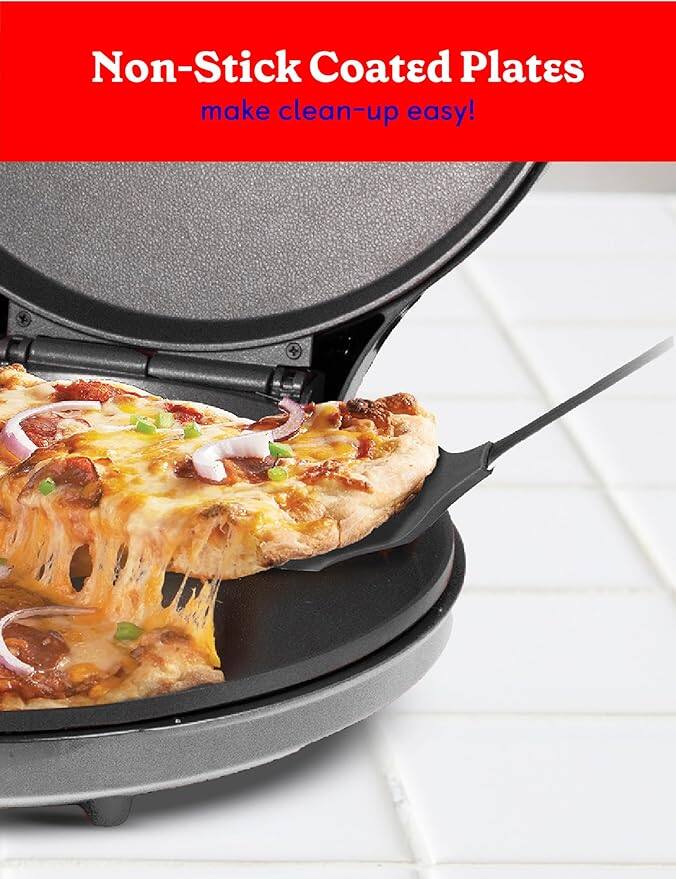 Non-Stick Coated Plates make clean-up easy!