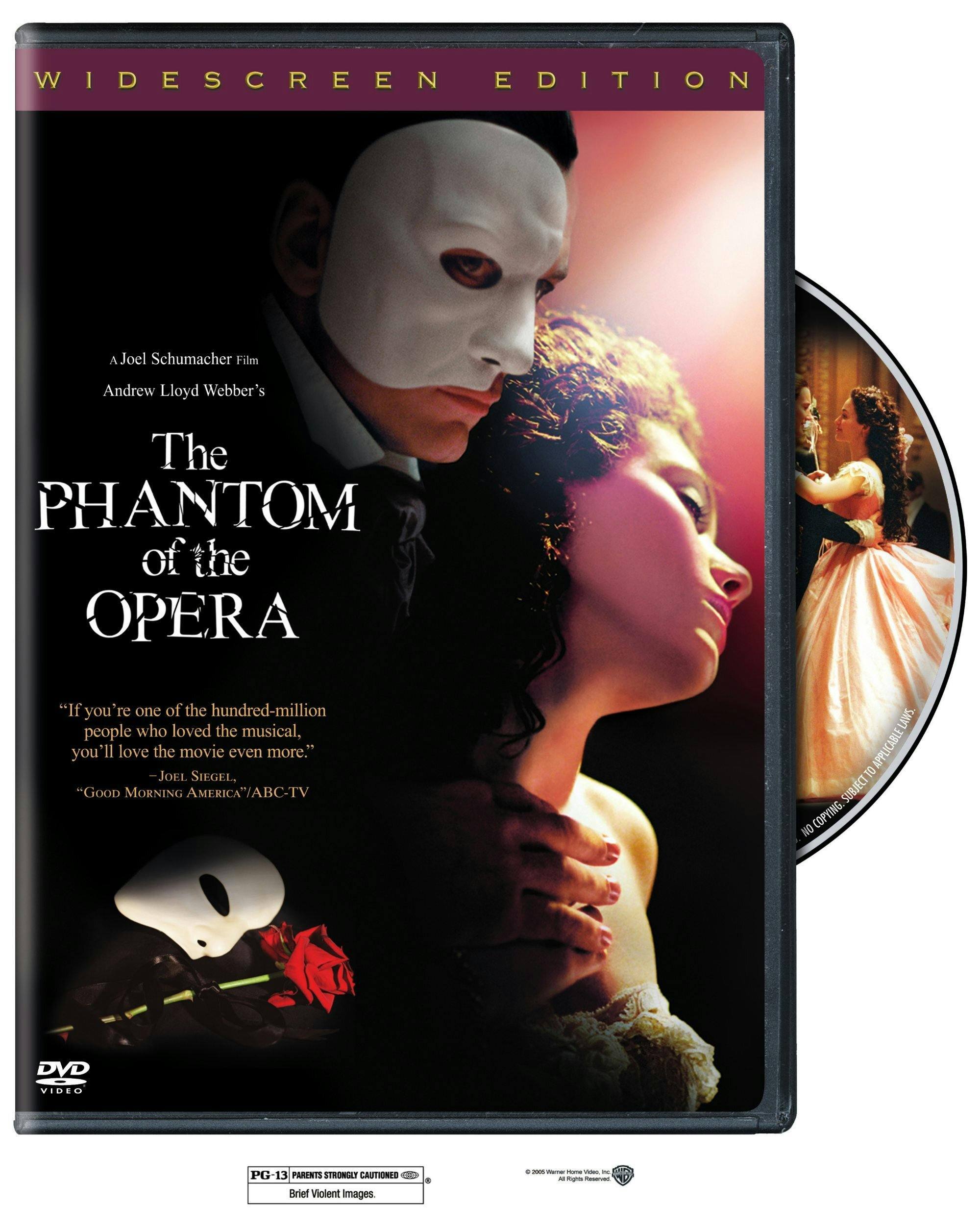 The Phantom of the Opera (DVD Widescreen) [DVD]
